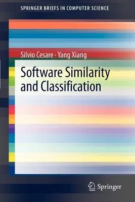 Software Similarity and Classification (2012)