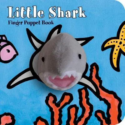 Little Shark: Finger Puppet Book: (Puppet Book for Baby, Little Toy Board Book, Baby Shark)