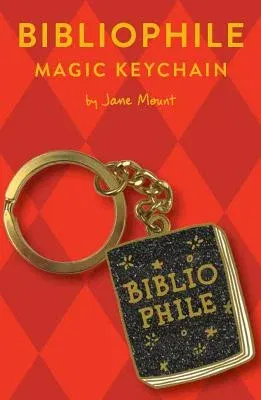 Bibliophile Magic Keychain: (Book Lover Gift, Book Club Gift)