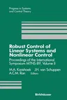 Robust Control of Linear Systems and Nonlinear Control: Proceedings of the International Symposium Mtns-89, Volume II (Softcover Reprint of the Origin