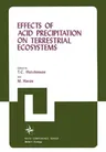 Effects of Acid Precipitation on Terrestrial Ecosystems (Softcover Reprint of the Original 1st 1980)