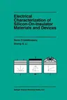 Electrical Characterization of Silicon-On-Insulator Materials and Devices (Softcover Reprint of the Original 1st 1995)