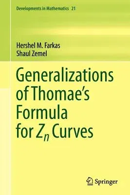 Generalizations of Thomae's Formula for Zn Curves (2011)