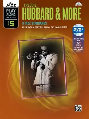 Alfred Jazz Play-Along -- Freddie Hubbard & More, Vol 5: Rhythm Section (Piano, Bass, Drum Set), Book & DVD