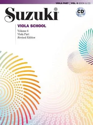 Suzuki Viola School, Vol 6: Viola Part, Book & CD (Revised)