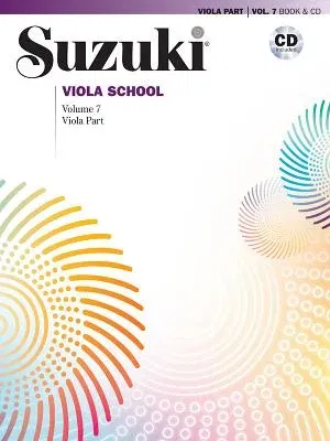 Suzuki Viola School, Vol 7: Viola Part, Book & CD [With CD (Audio)]