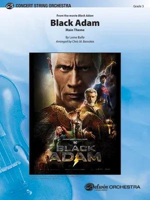 Black Adam: Main Theme, Conductor Score & Parts