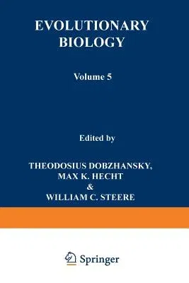 Evolutionary Biology: Volume 5 (Softcover Reprint of the Original 1st 1972)