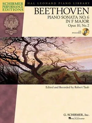 Beethoven: Sonata No. 6 in F Major, Opus 10, No. 2 [With CD (Audio)]