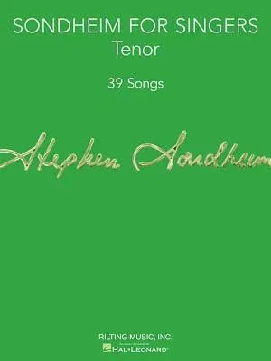 Sondheim for Singers: Tenor