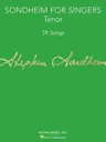 Sondheim for Singers: Tenor