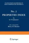 Properties Index (Softcover Reprint of the Original 1st 1964)