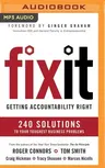 Fix It: Getting Accountability Right