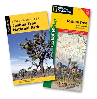 Best Easy Day Hiking Guide and Trail Map Bundle: Joshua Tree National Park [With Map]