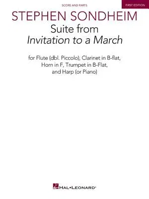 Suite from Invitation to a March: For Flute (Dbl. Piccolo), Clarinet in B-Flat, Horn in F, Trumpet in B-Flat, Harp (or Piano) - Sc&pts