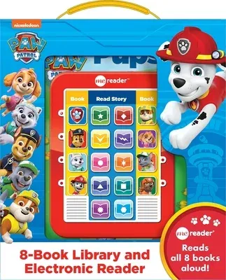 Nickelodeon Paw Patrol: 8-Book Library and Electronic Reader Sound Book Set [With Electronic Reader and Battery]