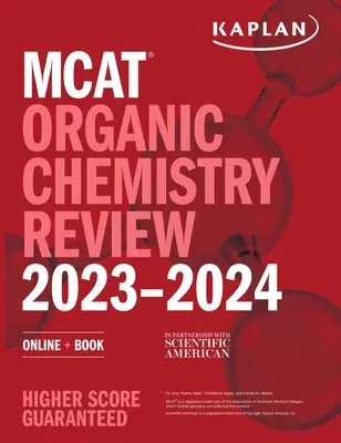 MCAT Organic Chemistry Review 2023-2024: Online + Book