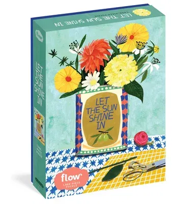 Let the Sun Shine in 1,000-Piece Puzzle: (Flow) for Adults Families Picture Quote Mindfulness Game Gift Jigsaw 26 3/8" X 18 7/8"