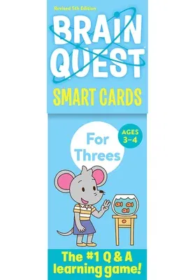 Brain Quest for Threes Smart Cards Revised 5th Edition (Revised)