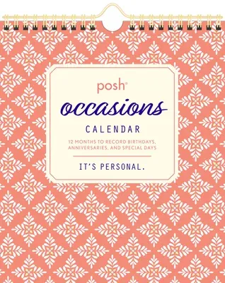 Posh: Occasions Calendar