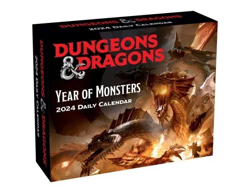 Dungeons & Dragons 2024 Day-To-Day Calendar: Creatures, Beasts, and Monsters