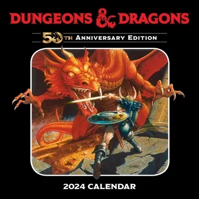 Dungeons & Dragons 2024 Wall Calendar: 50th Anniversary Edition