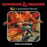 Dungeons & Dragons 2024 Wall Calendar: 50th Anniversary Edition