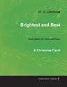 Brightest and Best - Sheet Music for Voice and Piano - A Christmas Carol