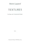 Textures (1970): Full Score