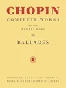 Ballades: Chopin Complete Works Vol. III