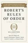Robert's Rules of Order Newly Revised, 12th Edition (Revised)