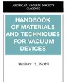 Handbook of Materials and Techniques for Vacuum Devices (1995)