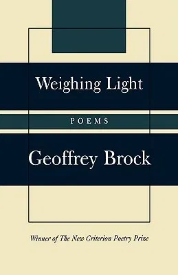 Weighing Light: Poems