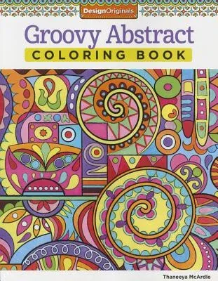 Groovy Abstract Coloring Book