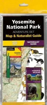 Yosemite National Park Adventure Set: Map & Naturalist Guide