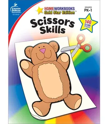 Scissors Skills, Grades Pk - 1: Gold Star Edition