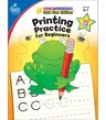 Printing Practice for Beginners, Grades K - 1: Gold Star Edition (Revised)