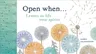 Open When: Letters to Lift Your Spirits