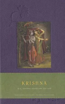 Krishna Hardcover Ruled Journal: B.G. Sharma Signature Edition