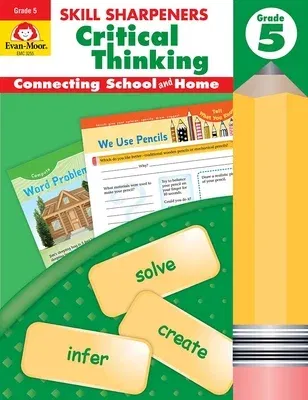 Skill Sharpeners: Critical Thinking, Grade 5 Workbook (Student)