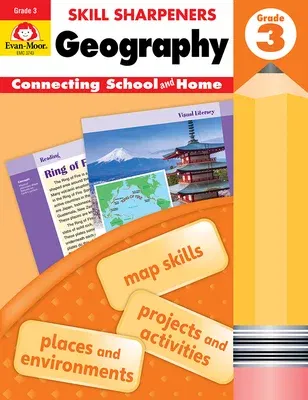 Skill Sharpeners: Geography, Grade 3 Workbook (Student)