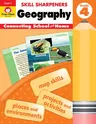 Skill Sharpeners: Geography, Grade 4 Workbook (Student)