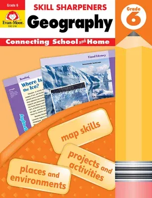 Skill Sharpeners: Geography, Grade 6 Workbook (Student)