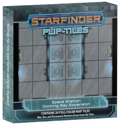 Starfinder Flip-Tiles: Space Station Docking Bay Expansion