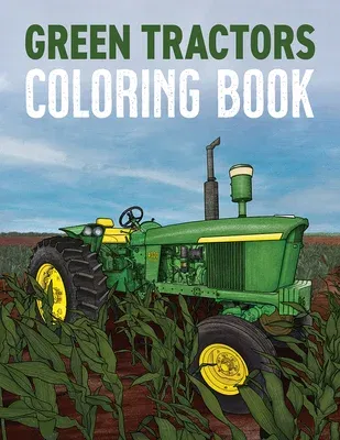 Green Tractors Coloring Book