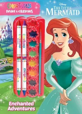 Disney Little Mermaid: Enchanted Adventures: Colortivity Paint & Crayons