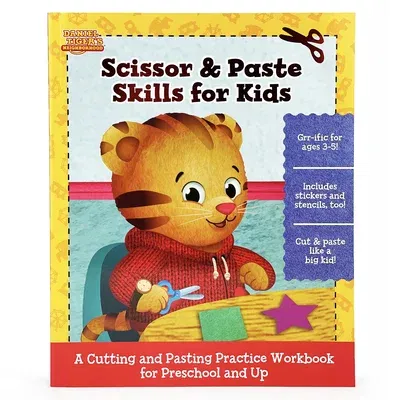 Daniel Tiger Scissor & Paste Skills for Kids