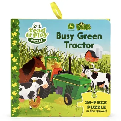 John Deere Kids Busy Green Tractor