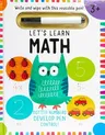 Let's Learn: First Math Skills: (Early Math Skills, Number Writing Workbook, Addition and Subtraction, Kids' Counting Books, Pen Control, Write and Wi