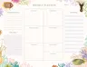 Art of Nature: Under the Sea Weekly Planner Notepad: (Undated Weekly Planner, Cute Stationery Gift, Gift for Girls)